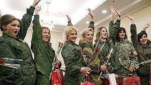 Женщины-военные в так называемой непризнанной ДНР