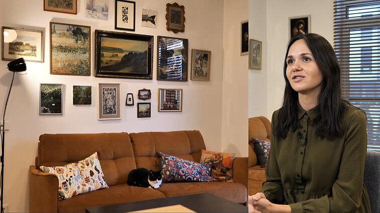 Dviejų kambarių bute eklektišką interjerą sukūrusi architektė: galima rasti nebrangių ir įdomių sprendimų