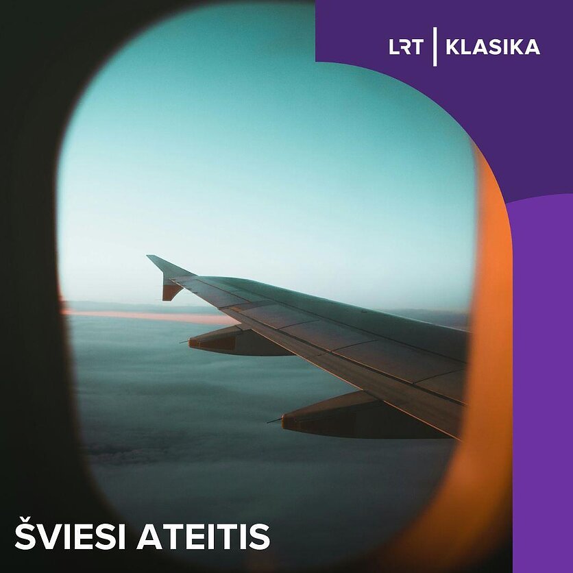 LRT fotomontažas/Unsplash/W. Bayreuth nuotr., Šviesi ateitis. Lėktuvais skraido pusė žmonijos – kaip tai darysime ateityje?