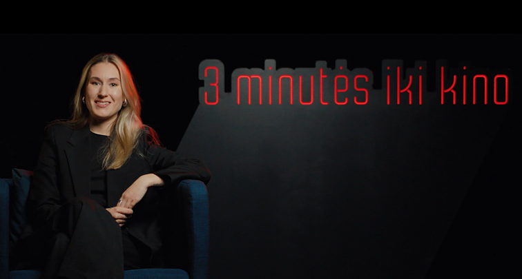 3 minutės iki kino. Prancūzų filmą „Įsimylėję gyvenimą“ pristato laidų vedėja, mados žurnalistė Deimantė Bulbenkaitė