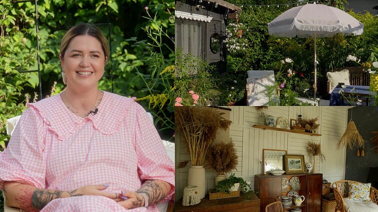 „Blusturgio“ gėrybėmis vintažinį sodo namelį puošianti Gabija: kuo tu prasčiau apsirengęs, tuo kaina bus mažesnė