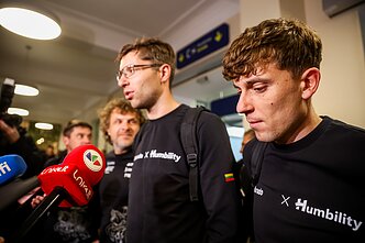 Benediktas Vanagas su komanda grįžo iš Dakaro ralio