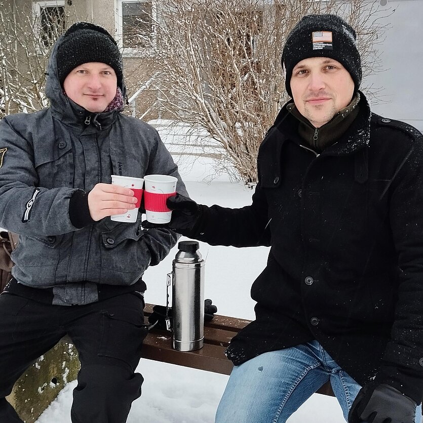 Donatas Šukelis, „Bėgantis drambliukas“ įkūrėjai Gediminas ir Vladas