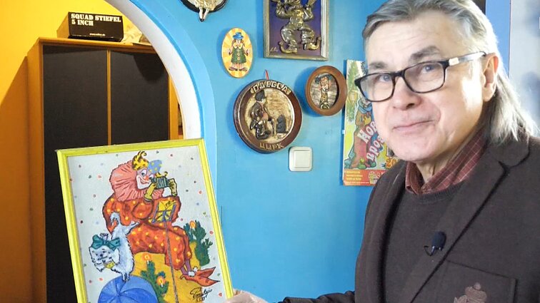 Klounų muziejų prikėlęs cirko artistas Petras Variakojis: geras klounas yra mūsų visuomenės atspindys