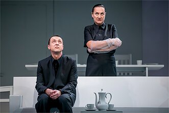 Spektaklis „Patina“ (rež. Eglė Švedkauskaitė). Valstybinis Šiaulių dramos teatras
