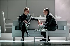 Spektaklis „Patina“ (rež. Eglė Švedkauskaitė). Valstybinis Šiaulių dramos teatras