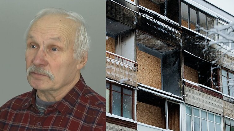 Socialinį būstą gavusi degusio Viršuliškių daugiabučio šeima čia nakvoti nesiryžta: tuščia, nieko nėra