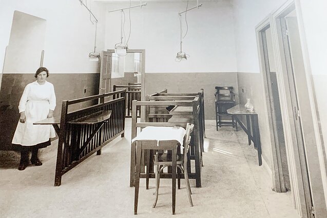 Health check at Red Star Line premises