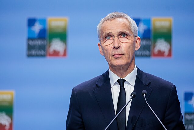 Žinios. NATO generalinis sekretorius Jensas Stoltenbergas šiandien atvyks į Vašingtoną