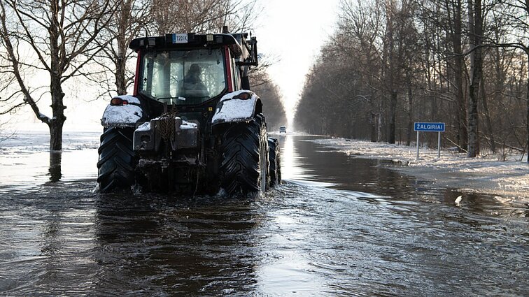 Šilutės rajono Priešgaisrinės tarnybos vadovas: žmonės prie potvynių įpratę – buvo pasiruošę ir pagalbos neprašė