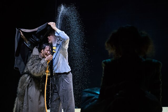 Jaunimo teatre – režisieriaus Igno Jonyno spektaklio „Sūnus“ premjera 