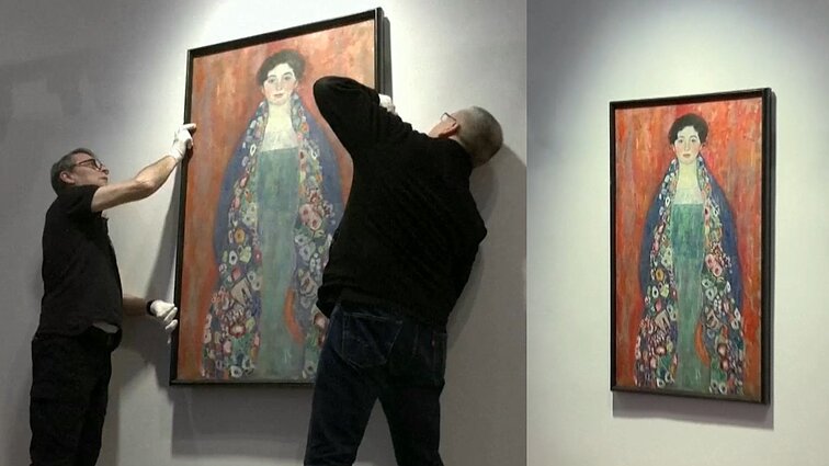 Nepaprastas įvykis meno pasaulyje: rastas šimtmetį dingusiu laikytas Gustavo Klimto paveikslas