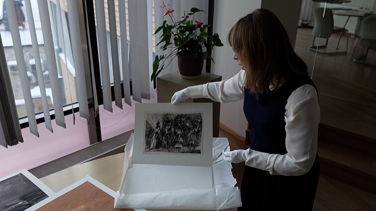Ieva Šadzevičienė. Samuelio Bako drobės ir grafikos darbai Vilniaus Gaono žydų muziejuje