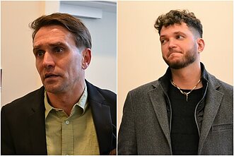 Ričardas Pinikas ir Aivaras Miltenis