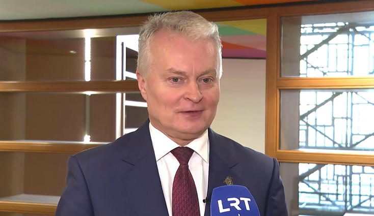 Nausėda apie susitarimą dėl 50 mlrd. eurų pagalbos paketo: tai yra puiki žinia Ukrainai