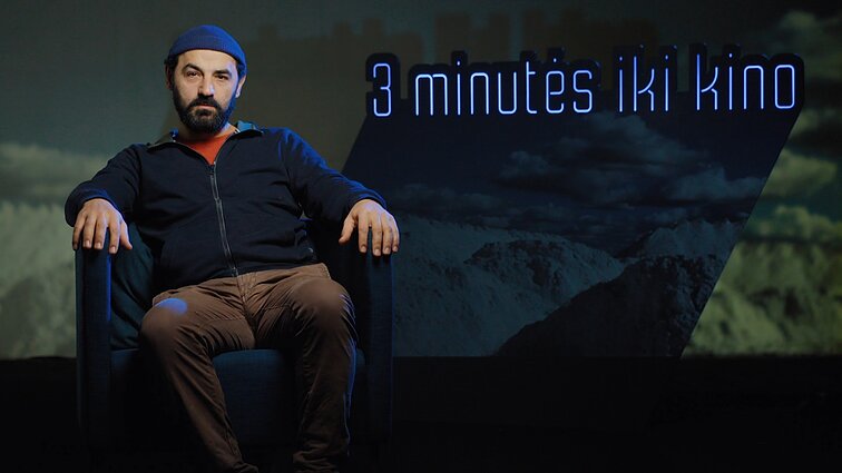 3 minutės iki kino. Filmą „Tvano nebus“ pristato režisierius Maratas Sargsyanas