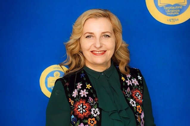 Голова Піклувальної ради Міжнародної української школи в Європі, директорка Міжнародної української школи в Литві та Франції Олена Внуковська Голова Піклувальної ради Міжнародної української школи в Європі, директорка Міжнародної української школи в Литві та Франції Олена Внуковська