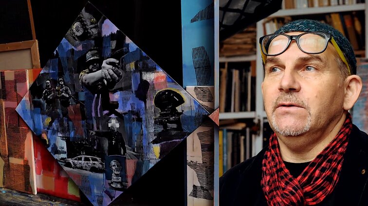 Abstrakcionistas, tapytojas Gintautas Vaičys: kūryboje svarbiausia mėgautis ir žaisti