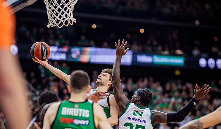 Dar viena šventė sirgaliams: Kauno „Žalgiris“ 80:68 įveikė Atėnų „Panathinaikos“