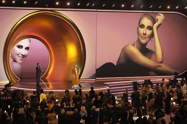 Céline Dion na Gali Grammy 2024