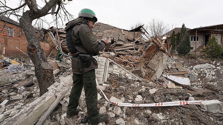 Pasak vietos pareigūnų, per Rusijos apšaudymus Ukrainos Chersono srityje žuvo 4 žmonės