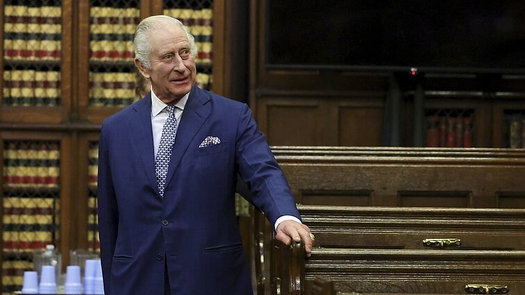 Karaliui Karoliui III diagnozuotas vėžys: JK premjero teigimu, liga nustatyta ankstyvoje fazėje