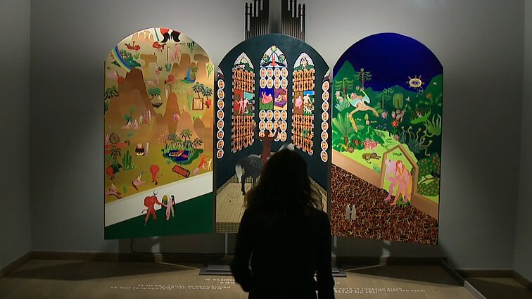 Apie klaidas ir jų kuriamus ironiškus kontekstus parodą surengusi tapytoja Radžiūnaitė: klaidą įveiklinu per „Google vertėją“