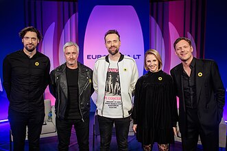 Penktosios EUROVIZIJA.LT laidos dalyviai Penktosios EUROVIZIJA.LT laidos dalyviai