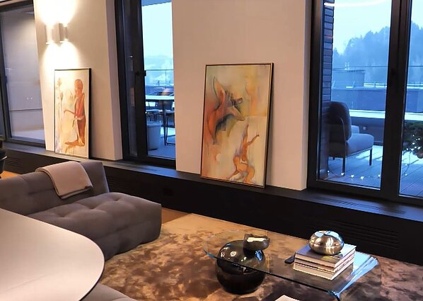 Urtės Lučiūnaitės tapybos darbai