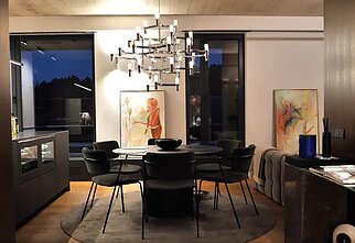 Modelio J. Steponavičiūtės ir prodiuserio A. Vosyliaus namai