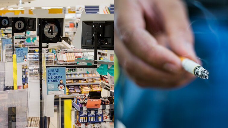 „Norfos“ atstovas įvertino draudimą eksponuoti tabaką: nemanau, kad pirkėjams atsiras kliūčių, tai pripratimo reikalas