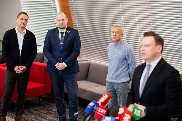Simonas Gustainis, Gintautas Jakštas, Arvydas Avulis, Valdas Benkunskas
