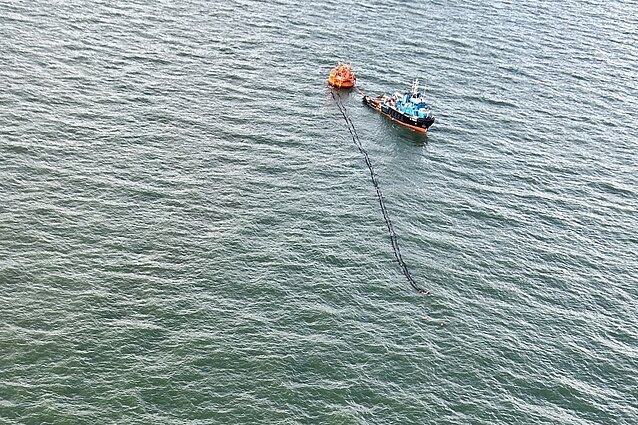 An oil spill was reported at Orlen's Butingė crude terminal in the Baltic Sea