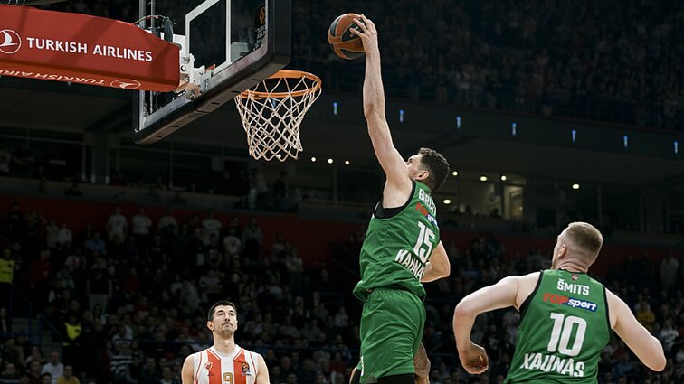 „Žalgiriui" lygiai kaunantis Belgrade, Matkevičius akcentuoja būtinybę koncentruotis gynyboje