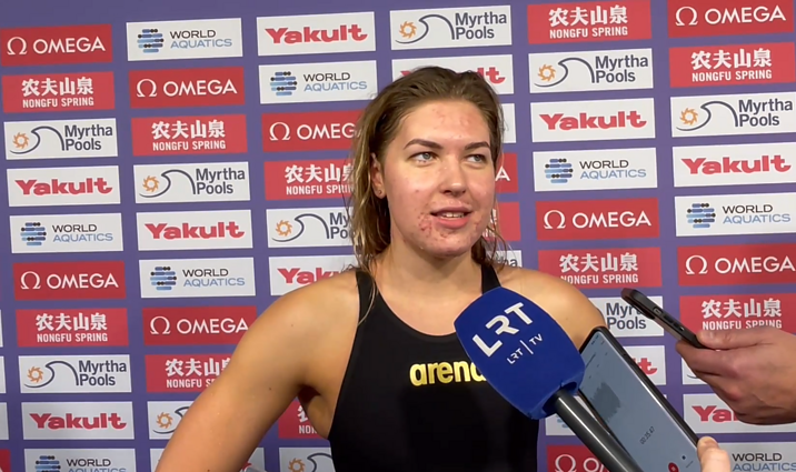Įspūdingai finišavusi Teterevkova: jaučiu, kad galiu dar geriau