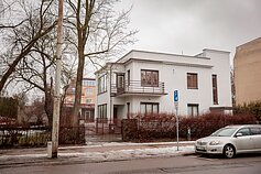 „Nepamirštas Vilnius“. Tarpukario architektūra. Januszo Zosztawto, Irenos Herholdowos namas. A. Mickevičiaus g. 17. Architektas I. Smorgonskis, 1939 m.