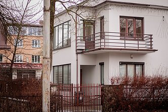 The house of Janusz Zosztawt, Irena Herholdowa. Mickevičiaus st. 17. Designed by I. Smorgonski, 1939