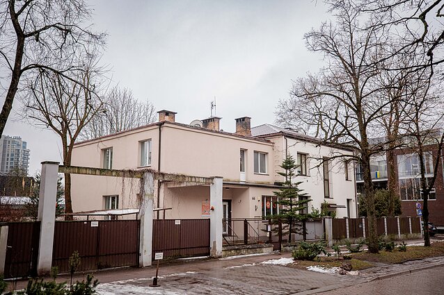 „Nepamirštas Vilnius“. Tarpukario architektūra. Jano Janowicziaus namas. M. K. Čiurlionio g. 66. Architektas M. Cholemas, 1938 m. 