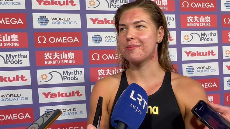 Teterevkova džiaugiasi pagerintu rezultatu: esu labai laiminga