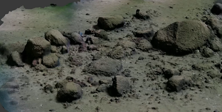 German researchers have discovered a 10,000-year-old wall underneath the Baltic Sea