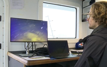 German researchers have discovered a 10,000-year-old wall underneath the Baltic Sea
