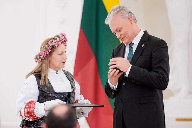 Prezidentūroje įteiktos Nacionalinės kultūros ir meno premijos Prezidentūroje įteiktos Nacionalinės kultūros ir meno premijos