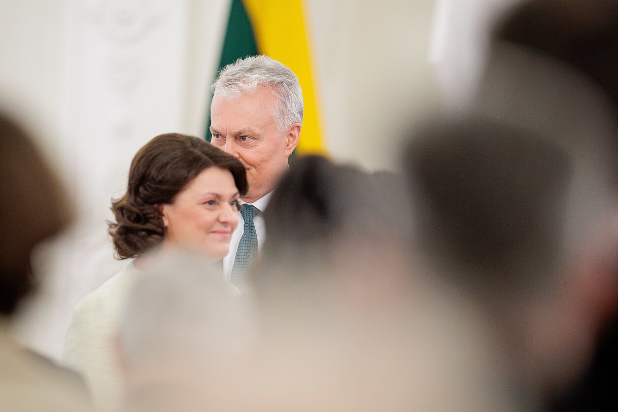 Gitanas Nausėda, Diana Nausėdienė Gitanas Nausėda, Diana Nausėdienė