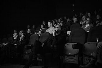 Kazimiero Likšos koncertinio filmo pristatymo akimirka Kazimiero Likšos koncertinio filmo pristatymo akimirka