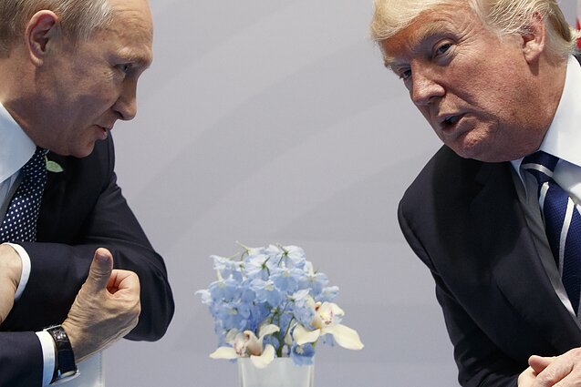 Władimir Putin, Donald Trump