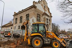 Pradedamos komplekso „Vilniaus Džiazas“ statybos Senamiestyje