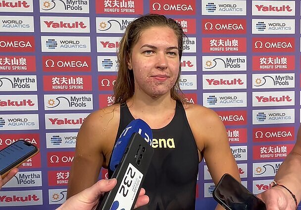 Teterevkova apie jai prognozuojamą medalį: malonu