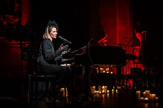 Ievos Narkutės koncerto akimirka