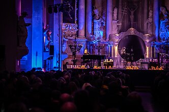 Ievos Narkutės koncerto akimirka