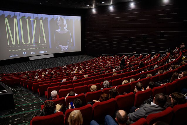 Režisierės Agnės Marcinkevičiūtės filmo „Mūza“ pristatymo svečiai